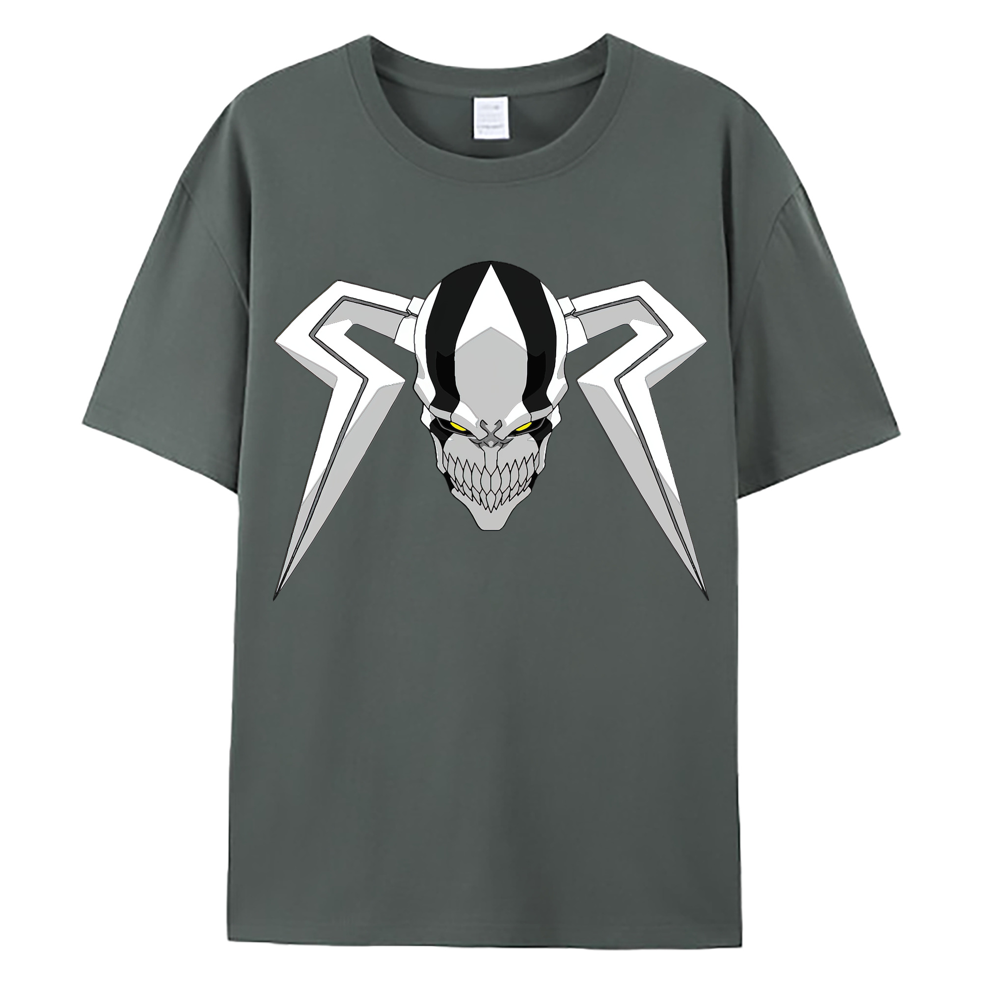 （画像用） ブリーチ 黒崎一護（くろさき いちご）BLEACH Kurosaki Ichigo 綿100％ メンズ半袖Tシャツ｜肌触りやわらか＆通気性